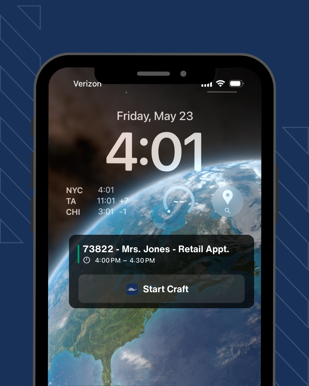 Craft field rep UI