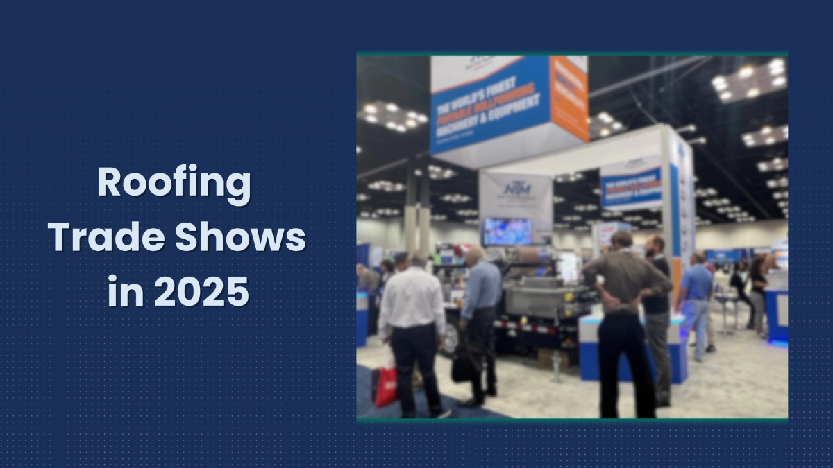 Top Roofing Trade Shows 2025